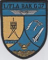 Wappen der ehemaligen HAWK-Raketenstellung Belum