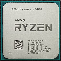 zástupce architektury AMD Ryzen 7 3700X