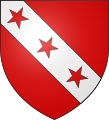 Armoiries de la famille de Bouligny.