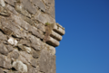 Corbel in outside wall