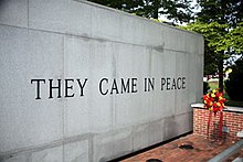 Beirut Memorial at Marine Corps Base Camp Lejeune Beirut Memorial 1.jpg