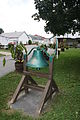 Bell at path to barnyard
