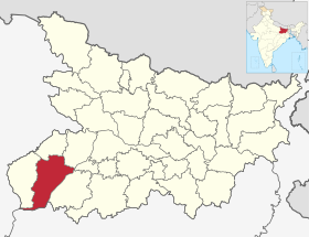 Localisation de District de Rohtas