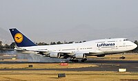 Boeing 747-400 de Lufthansa.