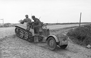 Sonderanhänger 1 an Kettenkrad Sd.Kfz. 2