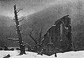Caspar David Friedrich: Monge na Neve, também conhecido como Inverno, 1808