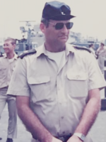 סא"ל חיים גרובר בבסיס אשדוד, 1984