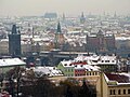 Панорама зимової Праги