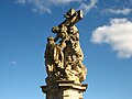 Beeld op de Karelsbrug, Praag