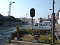 福岡県側にも鉄道のモニュメントが遺されている。