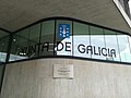 Placa del nuevo edificio de Juzgados