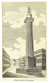 Dessin de la colonne dans son état de 1811.