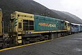 DCP 4801 in Arthur's Pass with the TranzAlpine.