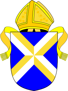 Coat of arms of the اسقف‌نشین of باث و ولز