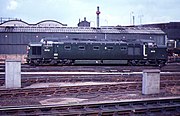 Demonstration locomotive DP2 at Kings Cross in 1963