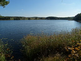 Orio pakrantė nuo Abromiškių ligoninės