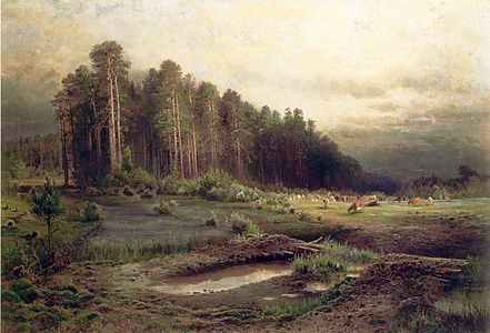Cpogol koe Sokokniki ewala (Лосиный остров в Сокольниках ~ 1869)