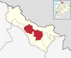 Espejo Canton in Carchi Province