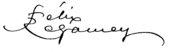 signature de Félix Régamey