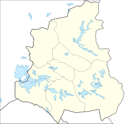 Mökkikyläs läge i Kajanaland