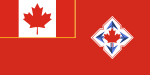 Mobile Command flag; command flag 1968-1998. Flag of the Canadian Army (1968-1998).svg