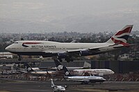 Boeing 747-400 de British Airways.