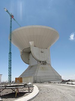 The AEM agency aims to coordinate the space activities that are performed in the country, such as those developed around the Large Millimeter Telescope in the state of Puebla. GTM imagen.JPG