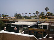 A photograph including Ricky's Cabaret Bar in the Gran Canarian Yumbo Centre