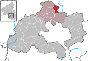 Poziția Heiligenmoschel pe harta districtului Kaiserslautern