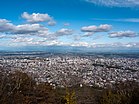 藻岩山から望む札幌市街地