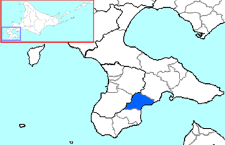 木古內町位置圖