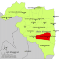 Розташування муніципалітету Санта-Магдалена-де-Пульпіс у комарці Бахо-Маестрасго