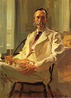 Man with the Cat (Henry Sturgis Drinker)