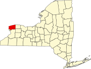 Map of New York highlighting Niagara County.svg