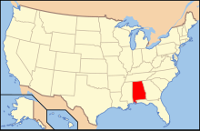 Карта США AL.svg