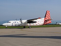 Fokker 50 der MiniLiner