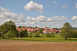 Skyline of Mulhausen