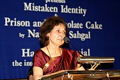 Nayantara Sahgal 2007