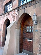 Doorways to Neill & Mauran Houses, 22nd & Delancey Sts., Philadelphia (1891).