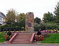 The war memorial. Oakdale, Caerphilly, Wales