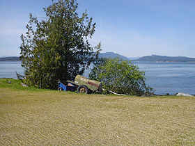 Un vieux wagon sur Moresby