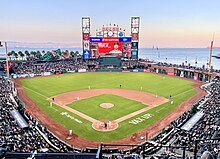 Oracle Park, home of the SF Giants Oracle Park 2021.jpg