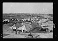 מחנה אוהלים של חיל הקשר המלכותי שהוקם בשנת 1936 באזור שבו הוקמה טיילת ארמון הנציב