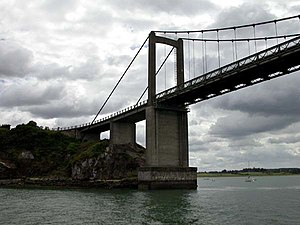 Le pont Saint-Hubert.