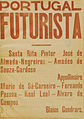 Couverture. Revue Portugal Futurista, 1917.