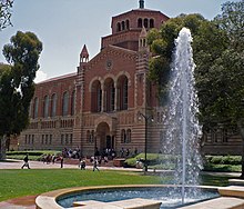 Powell Library, built in 1929, is one of the four oldest buildings on the UCLA campus. Powell Library (cropped).JPG