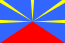 Navržená vlajka Réunionu (VAR) .svg