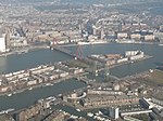 Willemsbrug vanuit de lucht 2014