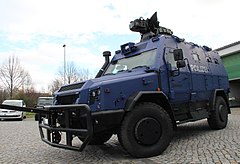 The first of two Saxony State Police Survivor R Sonderwagen 5