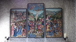 Crucifixion, abbaye territoriale de Wettingen-Mehrerau, Bregenz.